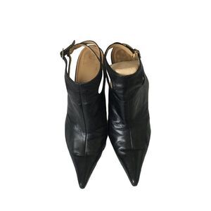 Black pointy toes heels